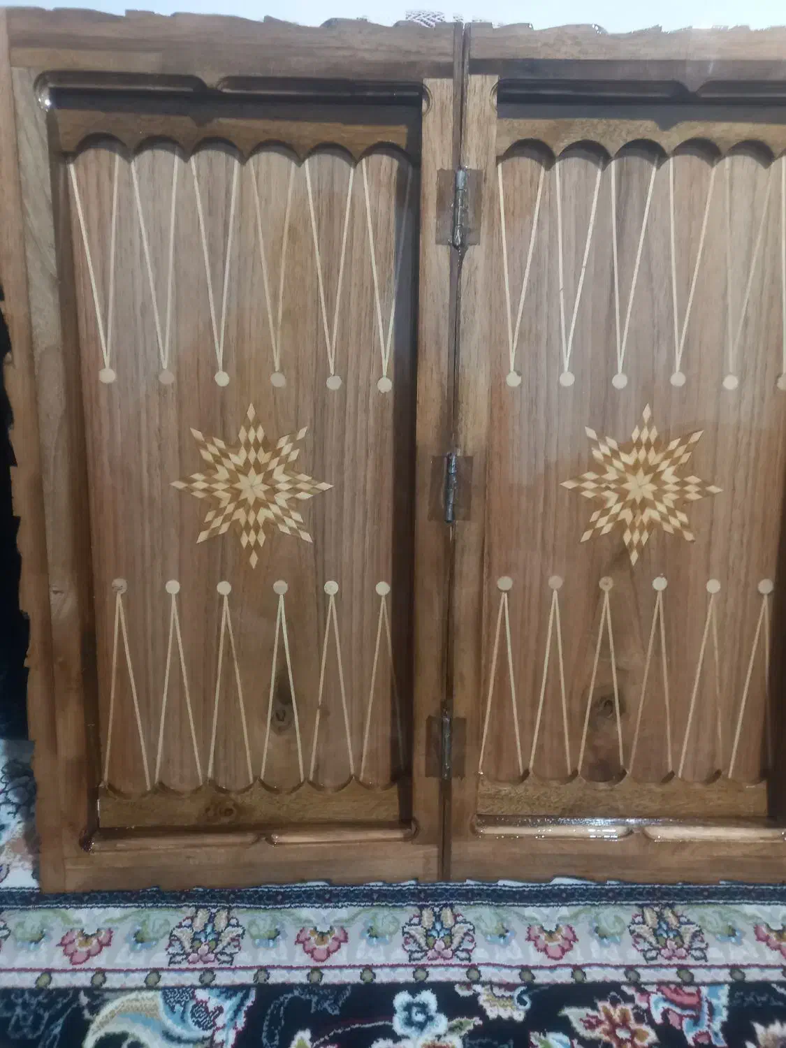 تخته نرد چوب گردو|اسباب‌‌بازی|سنندج, |دیوار