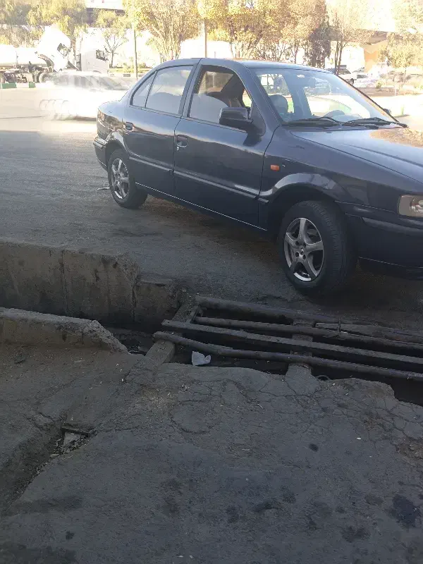 سمندlx آبی متالیک|خودرو سواری و وانت|اراک, |دیوار