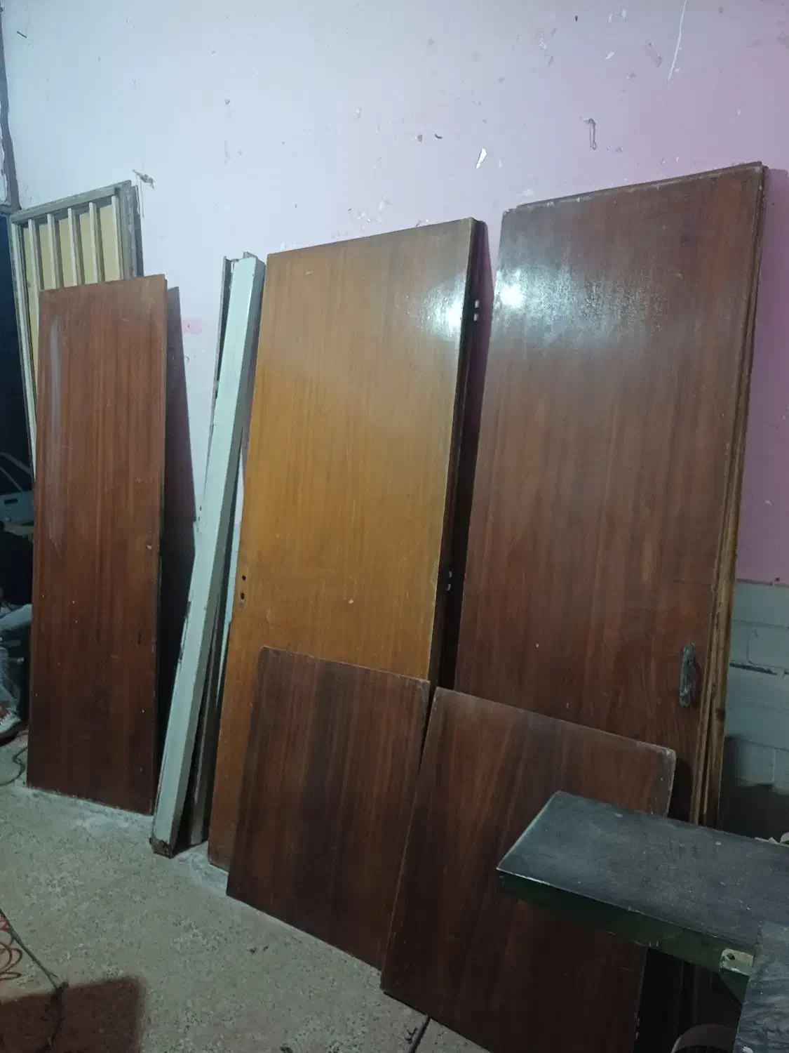 درب و کمد دیواری با چهار چوب|جاکفشی، کمد، دراور|آزادشهر, |دیوار