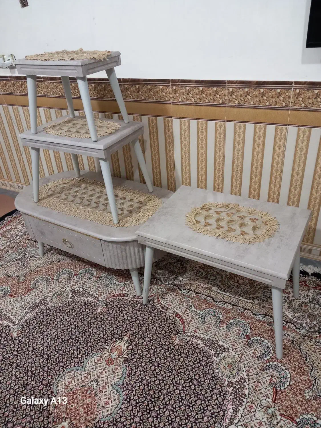 مبل راحتی ۷نفره|مبلمان خانگی و میز عسلی|پارسآباد, |دیوار