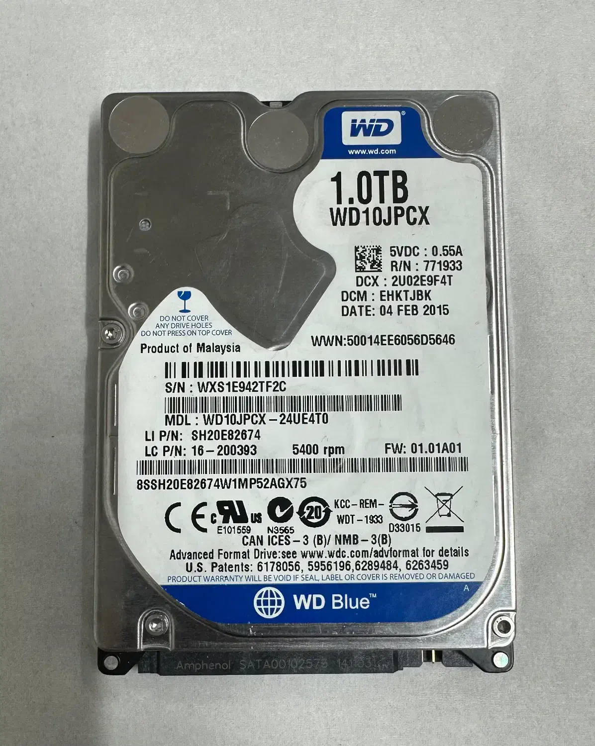 هارد ۱ ترا لپ تاپ|قطعات و لوازم جانبی رایانه|ری, دولت‌آباد|دیوار