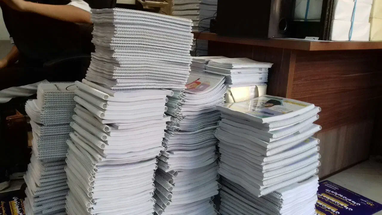 پرینت و چاپ فوری رنگی و سیاه سفید با انواع صحافی|خدمات رایانهای و موبایل|تهران, جمهوری|دیوار