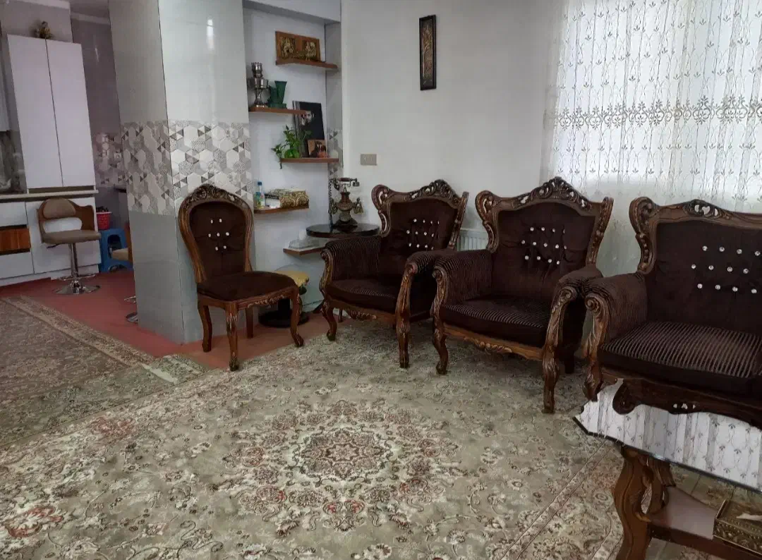 مبل استیل9نفره چوب راش سلطنتی|مبلمان خانگی و میز عسلی|قرچک, مهدیه|دیوار