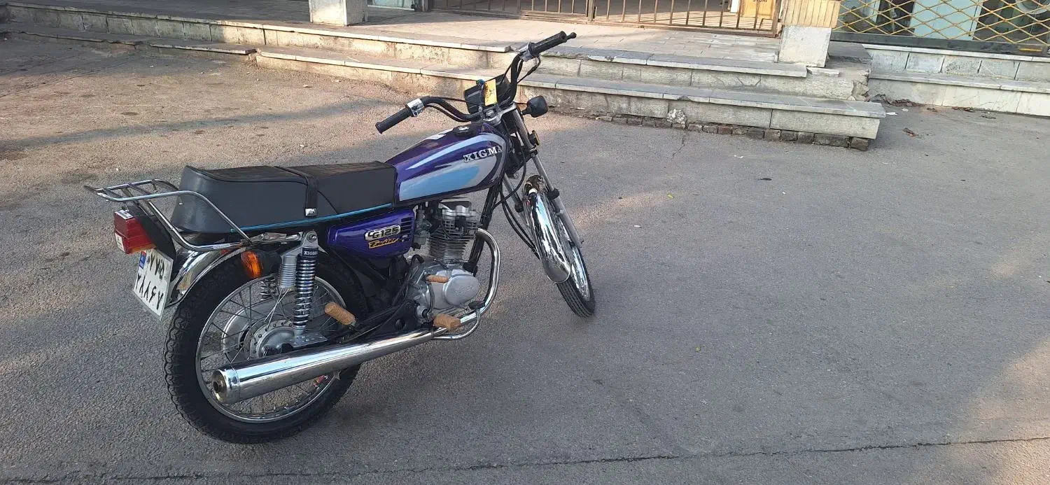 زیگما 125|موتورسیکلت|مشهد, شاهد (شهرک غرب)|دیوار