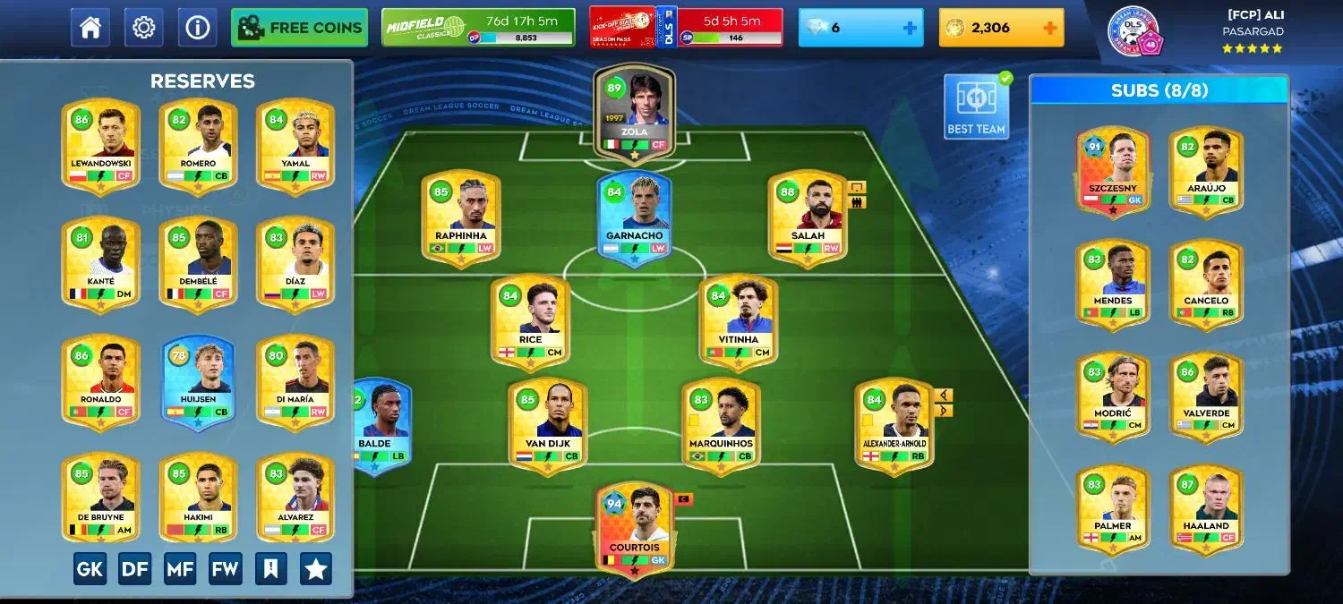 اکانت dls26|کنسول، بازی ویدئویی و آنلاین|مشهد, ایثارگران|دیوار