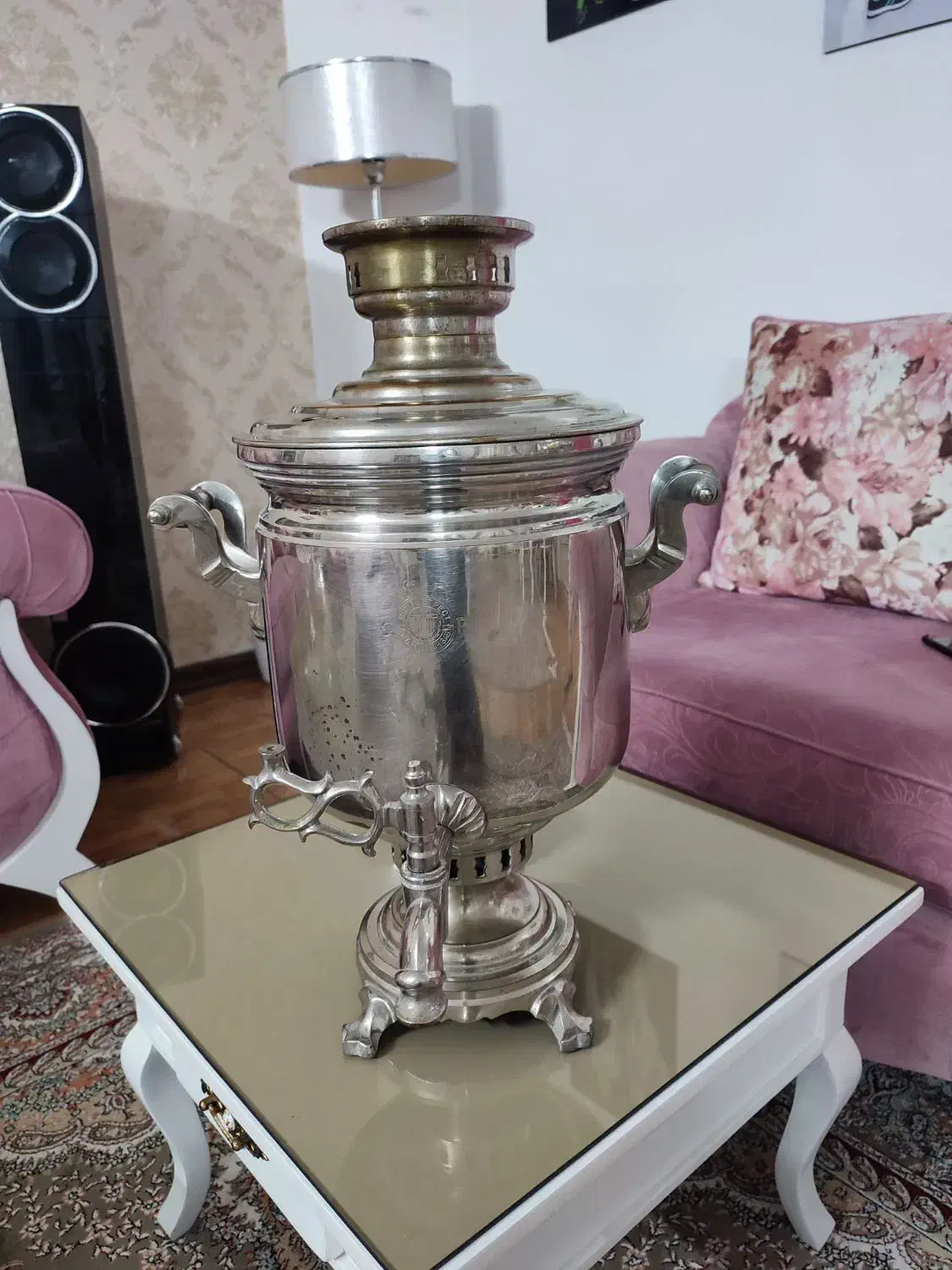 سماور زغالی بلشویکی|کلکسیون اشیاء عتیقه|مشهد, سرافرازان|دیوار