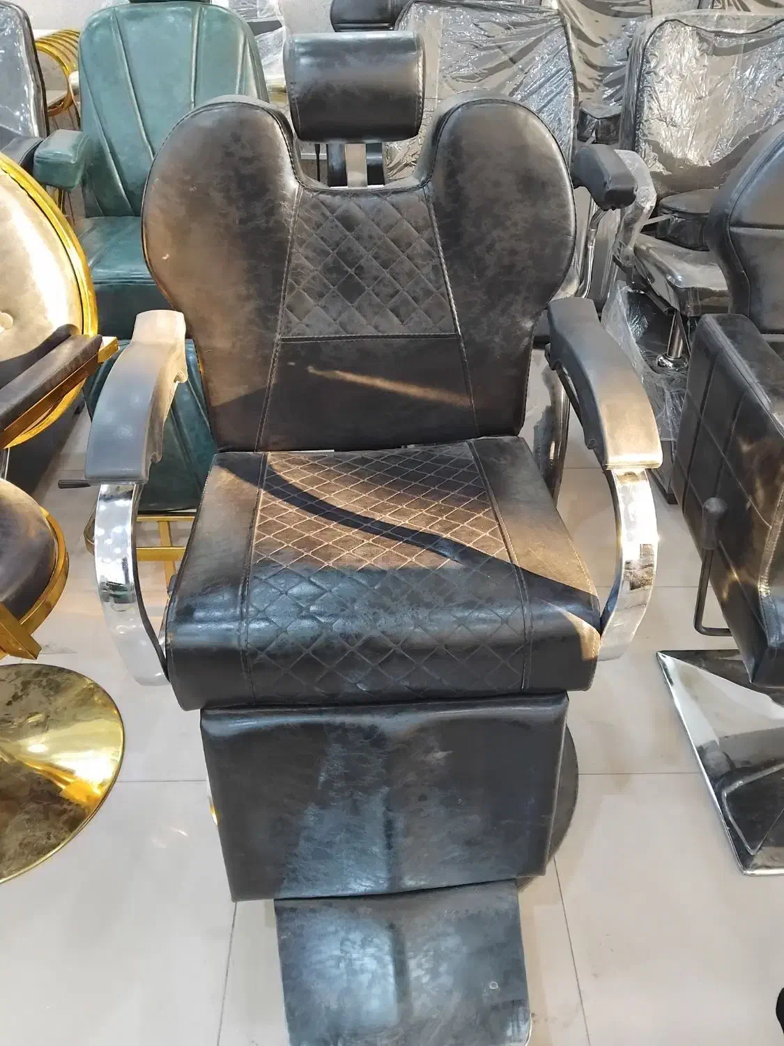 صندلی جک پدالی صندلی اصلاح صندلی استاد کار|آرایشگاه و سالنهای زیبایی|شیراز, سینما سعدی|دیوار