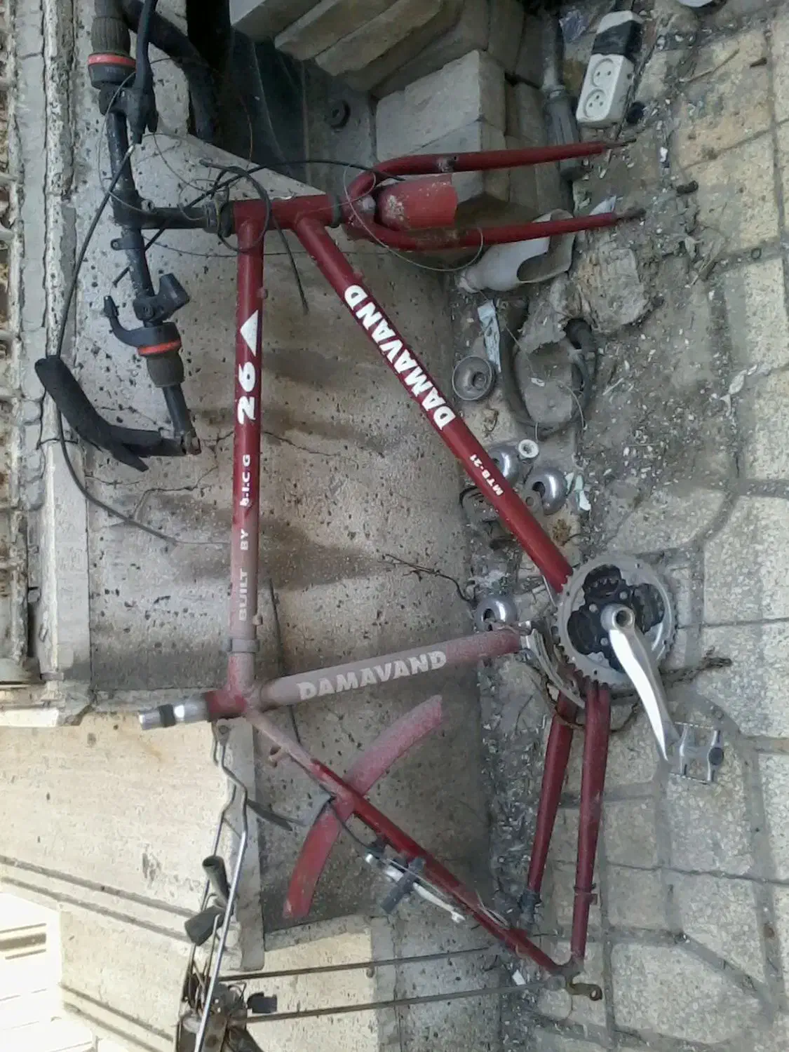 تنه و چرخه کورسی|دوچرخه، اسکیت، اسکوتر|تهران, دژکام|دیوار