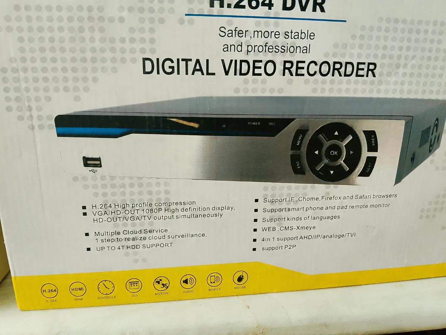 دو دستگاه دی وی آر|دوربین مداربسته|مشکین‌دشت, |دیوار