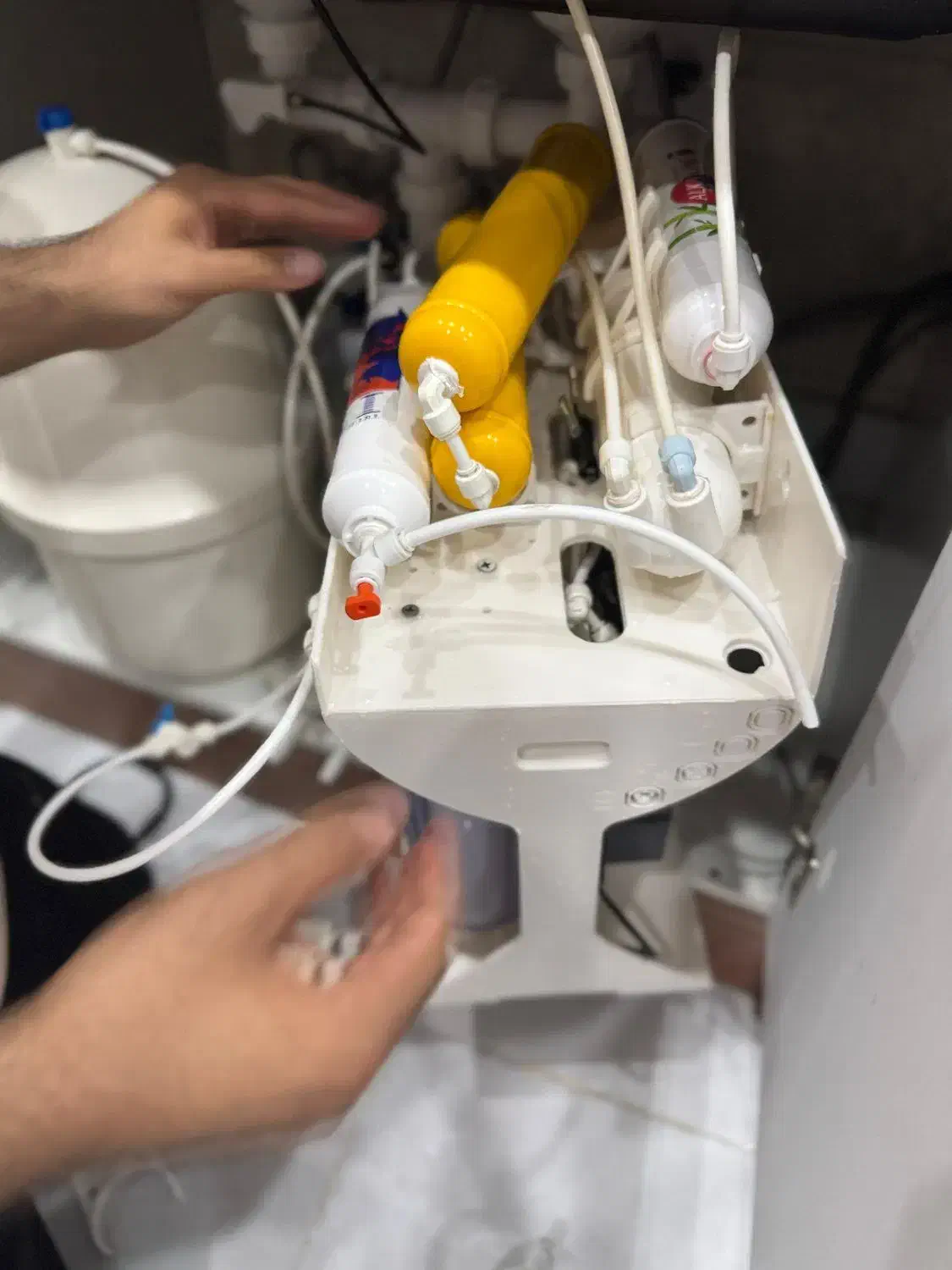 نصب و تعمیر دستگاه تصفیه آب خانگی|آب‌سردکن و تصفیه آب|گرگان, |دیوار