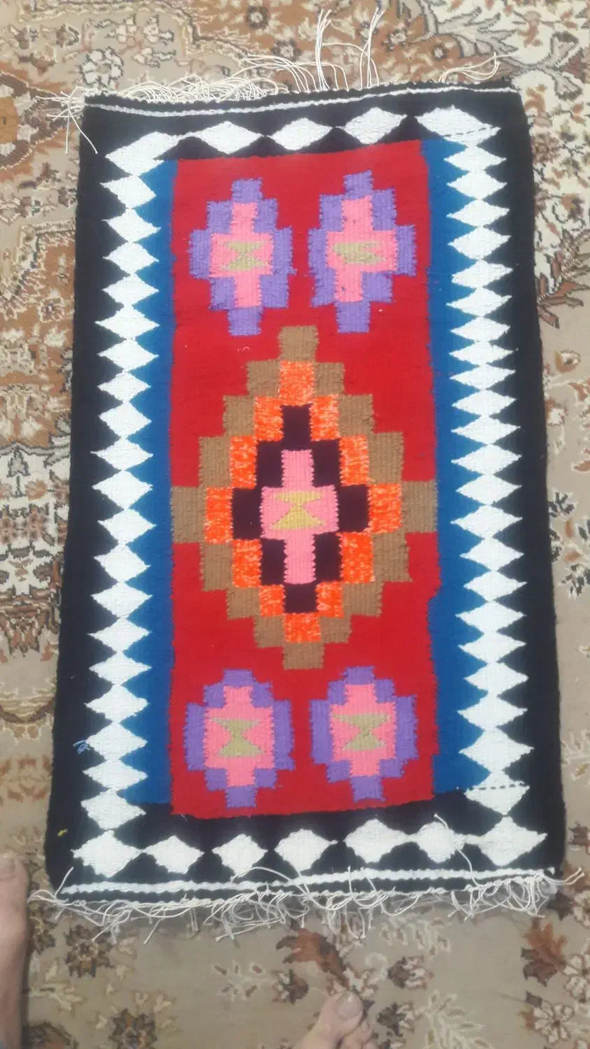 گلیم|گلیم، جاجیم، گبه|آبادان, |دیوار