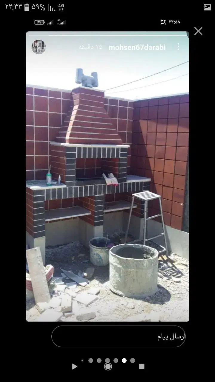 اجرای آجرنمای دوغابی|خدمات پیشه و مهارت|کرمان, |دیوار