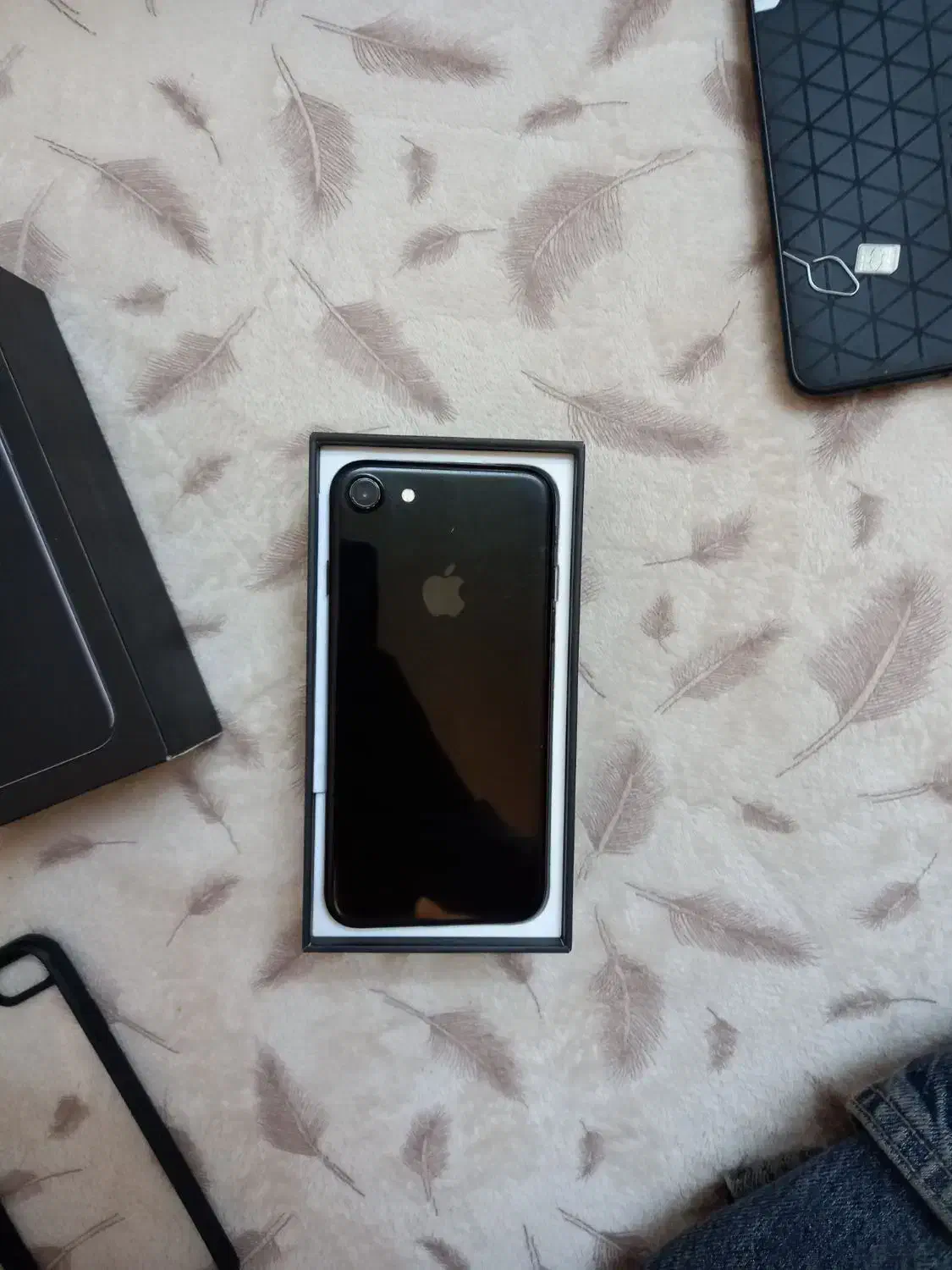 آیفون 7 jet black استثنایی|موبایل|تبریز, |دیوار