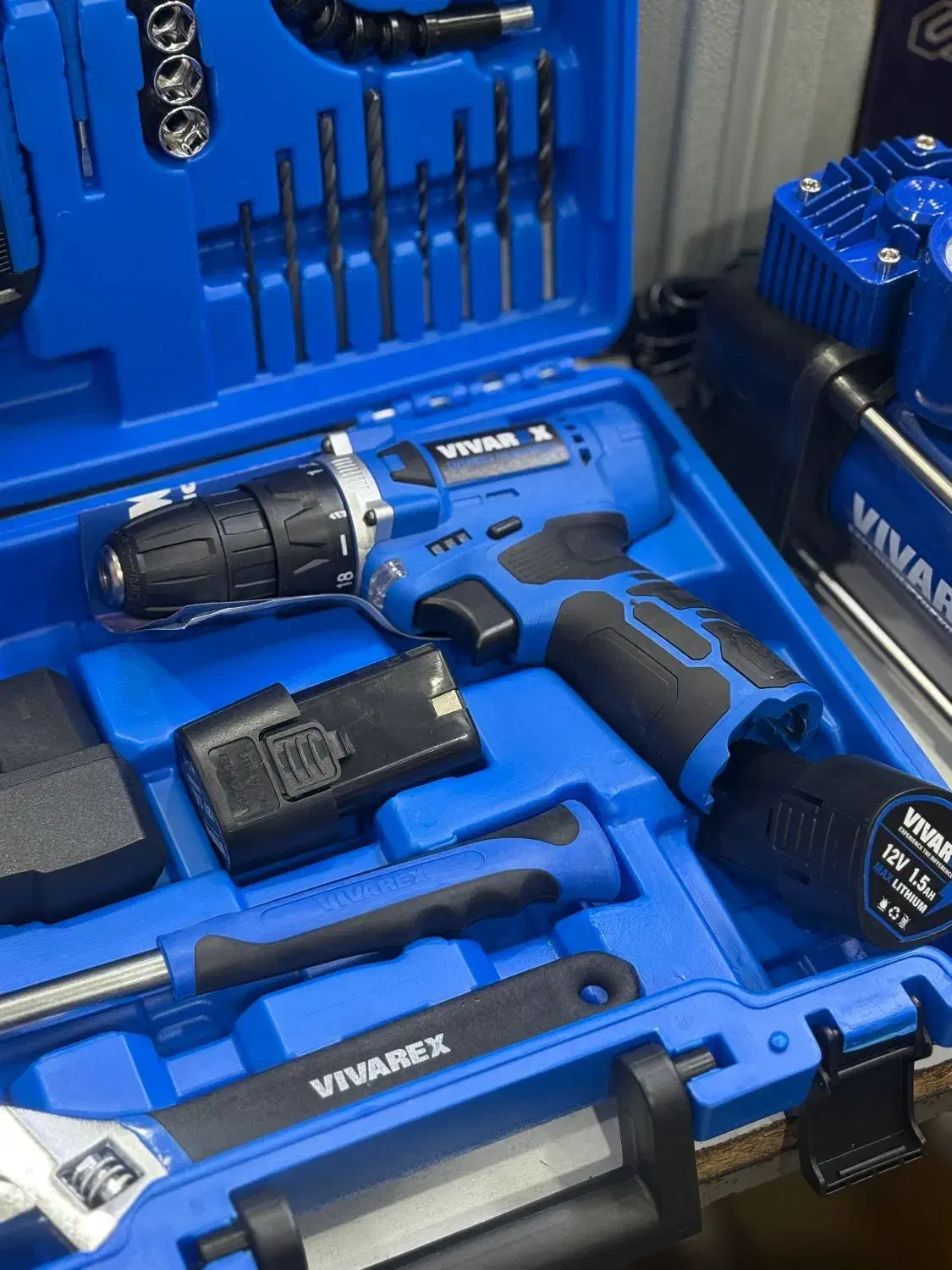 دریل شارژی ۱۲ پارچه|ابزارآلات|اردبیل, |دیوار