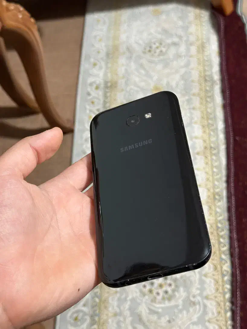 Samsung A7 2017|موبایل|چوبر, |دیوار