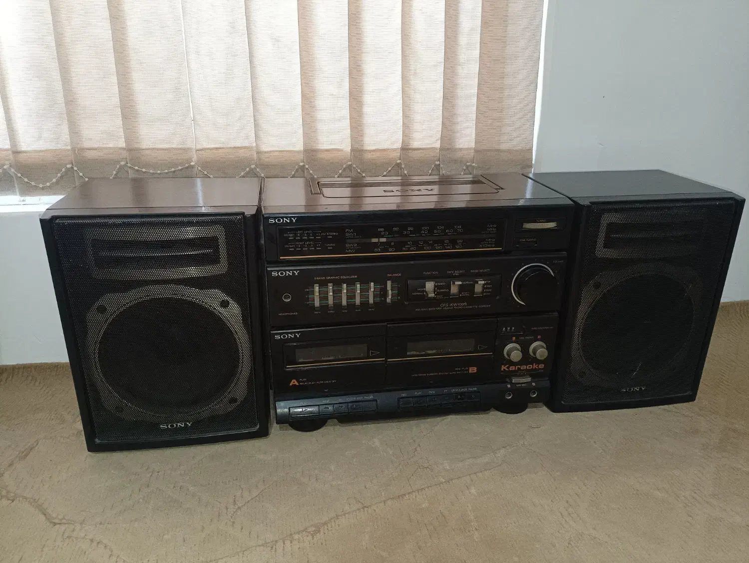 رادیو ضبط سونی|سیستم صوتی خانگی|کرمانشاه, |دیوار