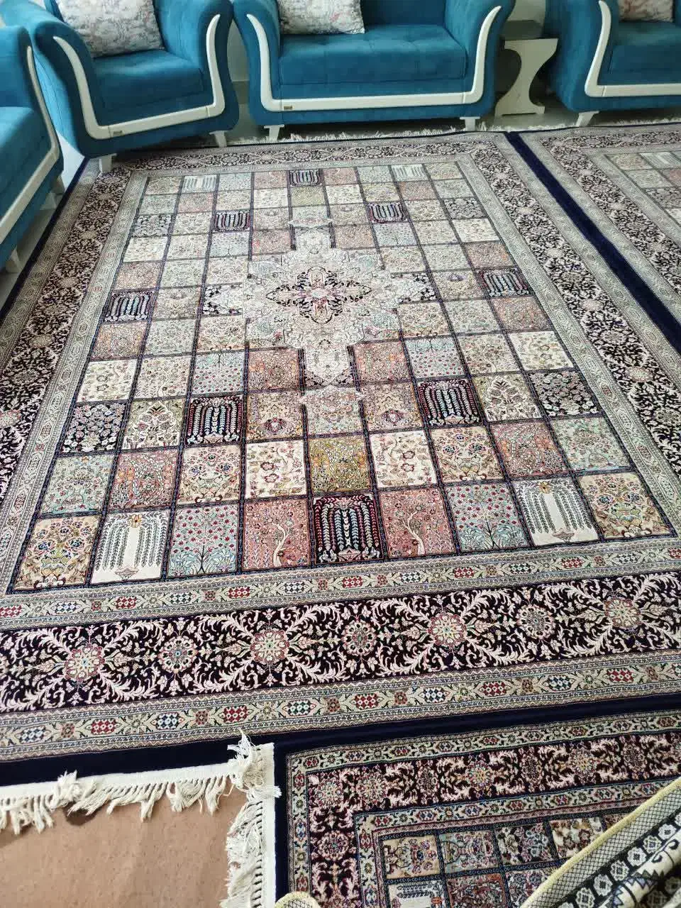 فرش نه متری|فرش|فردوس (خراسان), |دیوار