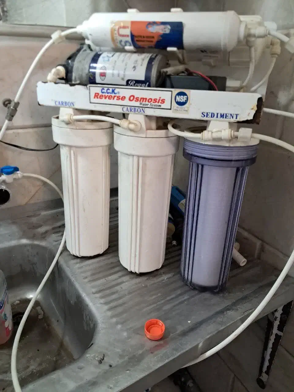 نصب تعمیر آبشیرینکن و بخاری|خدمات پیشه و مهارت|قم, هفت تیر|دیوار