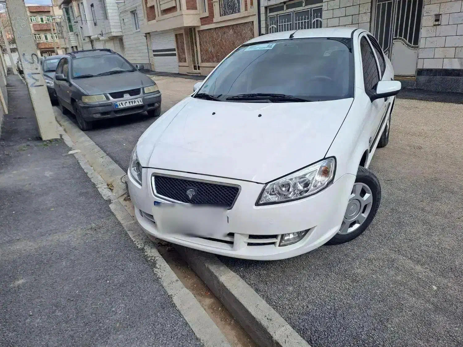 رانا مدل ۹۴ tu5. سفید بیرنگ|خودرو سواری و وانت|هشتگرد, شهرک ولیعصر (مصلی)|دیوار