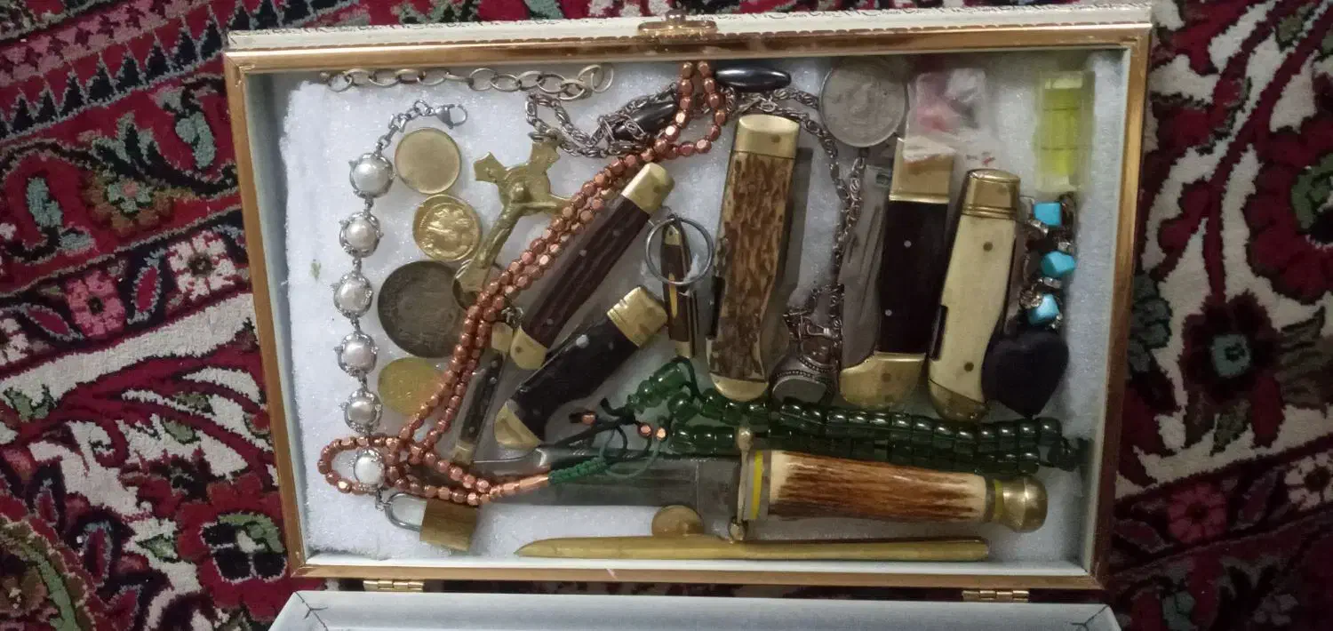 لوازم وچاقوهای انتیک زنجان|کلکسیون اشیاء عتیقه|تهران, شهرآرا|دیوار