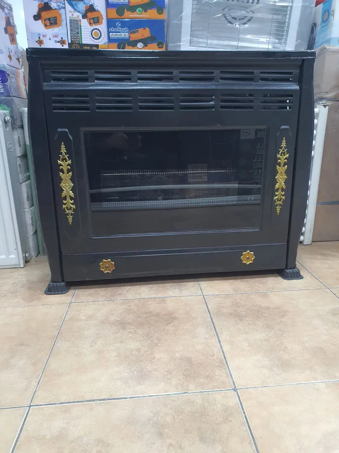 بخاری گازی|بخاری، هیتر، شومینه|هشتگرد, هشتگرد قدیم|دیوار