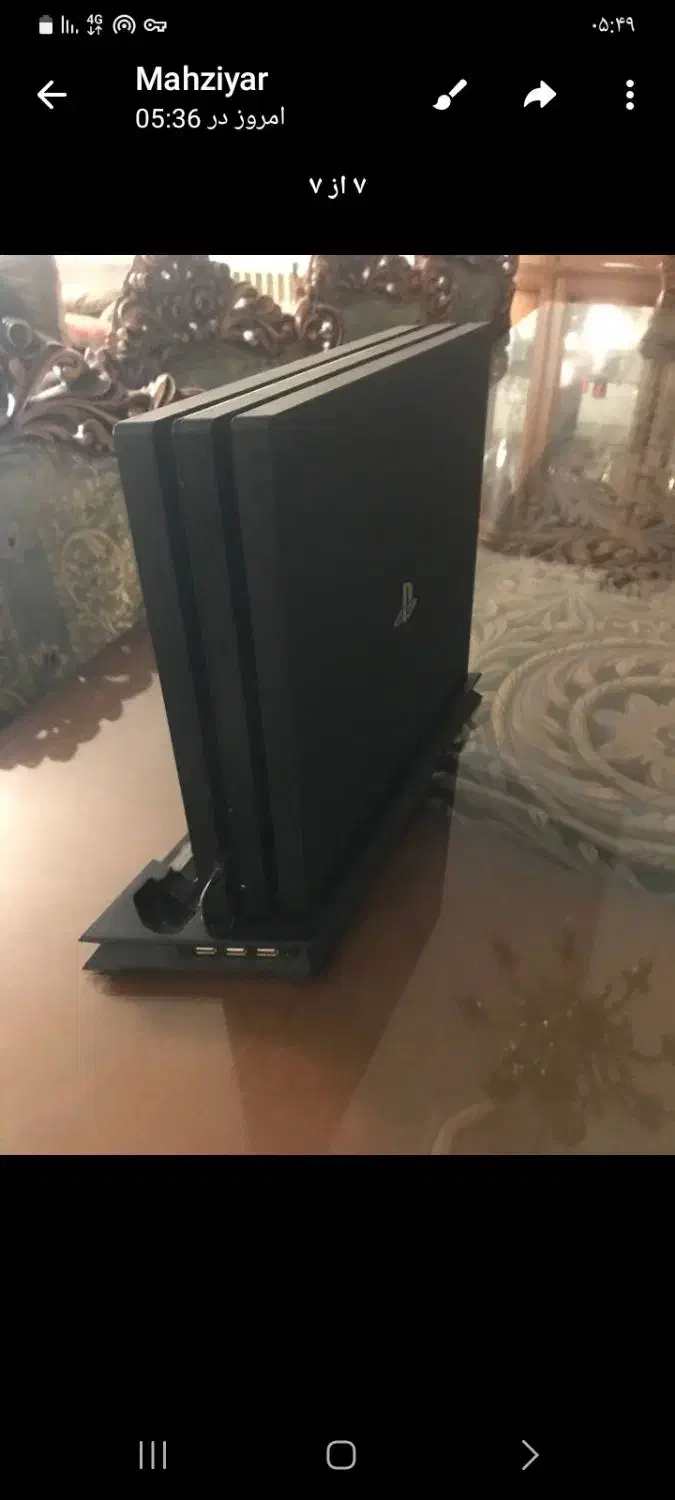 ps4poro در حد نو با پایه کنسول دسته شارژی|کنسول، بازی ویدئویی و آنلاین|تهران, اختیاریه|دیوار
