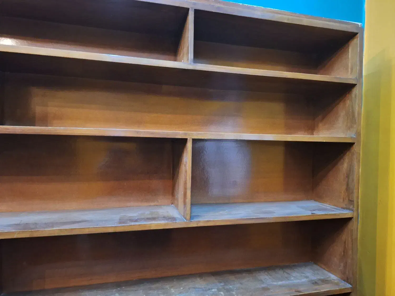 کتابخانه|کتابخانه، شلف، قفسه‌های دیواری|تهران, شیخ هادی|دیوار