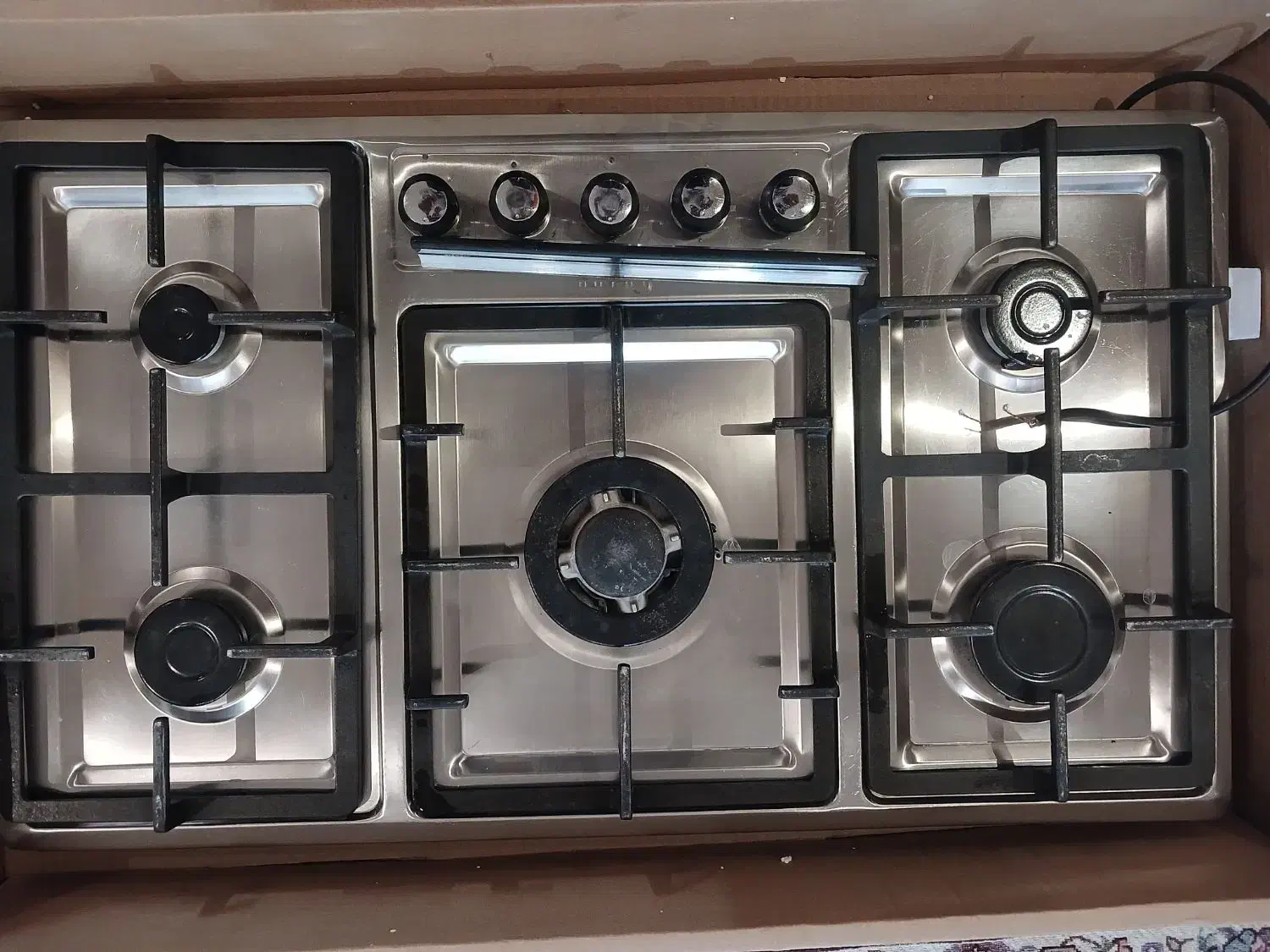 گاز رومیزی ۵شعله درحد نو|اجاق گاز و لوازم برقی پختوپز|تهران, یاخجی آباد|دیوار