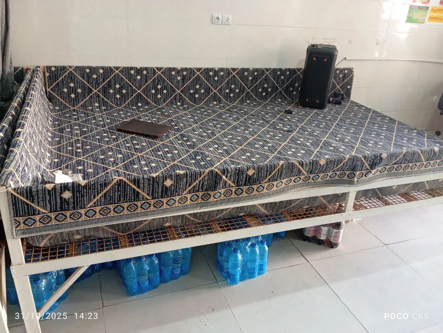 تخت فلزی|تخت و سرویس خواب|سرپل ذهاب, |دیوار