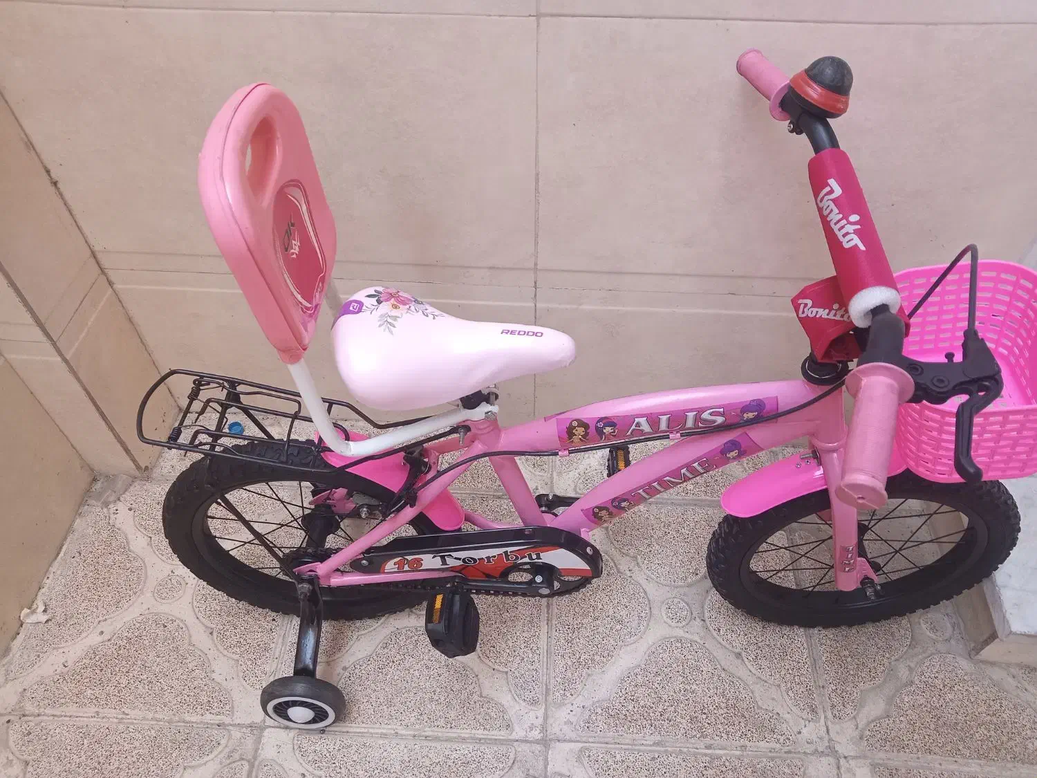 دوچرخه سایز ۱۶ مدل دخترانه پرنسسی|دوچرخه، اسکیت، اسکوتر|گرگان, |دیوار