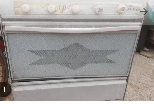 گاز۵شعله طرح فر فندکی (سربیشه)|اجاق گاز و لوازم برقی پخت‌وپز|سربیشه, |دیوار