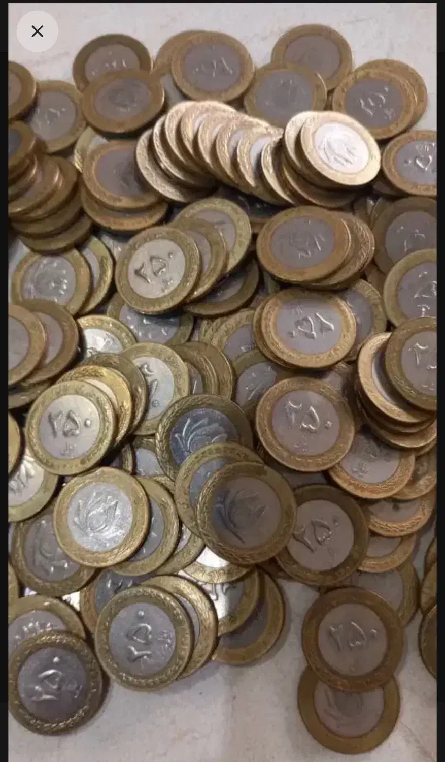 سکه ۲۵تومنی۲کیلو|کلکسیون سکه، تمبر، اسکناس|اراک, |دیوار