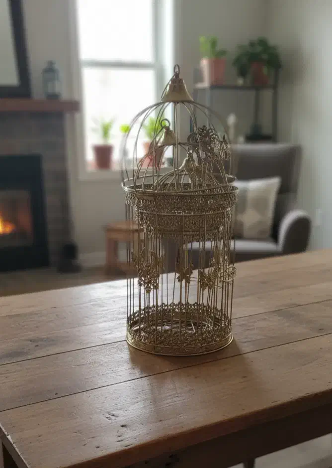 قفس تزئینی|مجسمه، تندیس، ماکت|بندرعباس, |دیوار