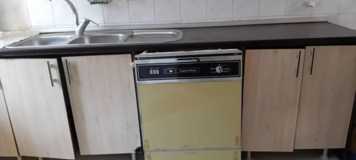 کابینت ام دی اف همراه با سینک ، شیر، گاز و هود|مصالح و تجهیزات ساختمان|نوشهر, |دیوار