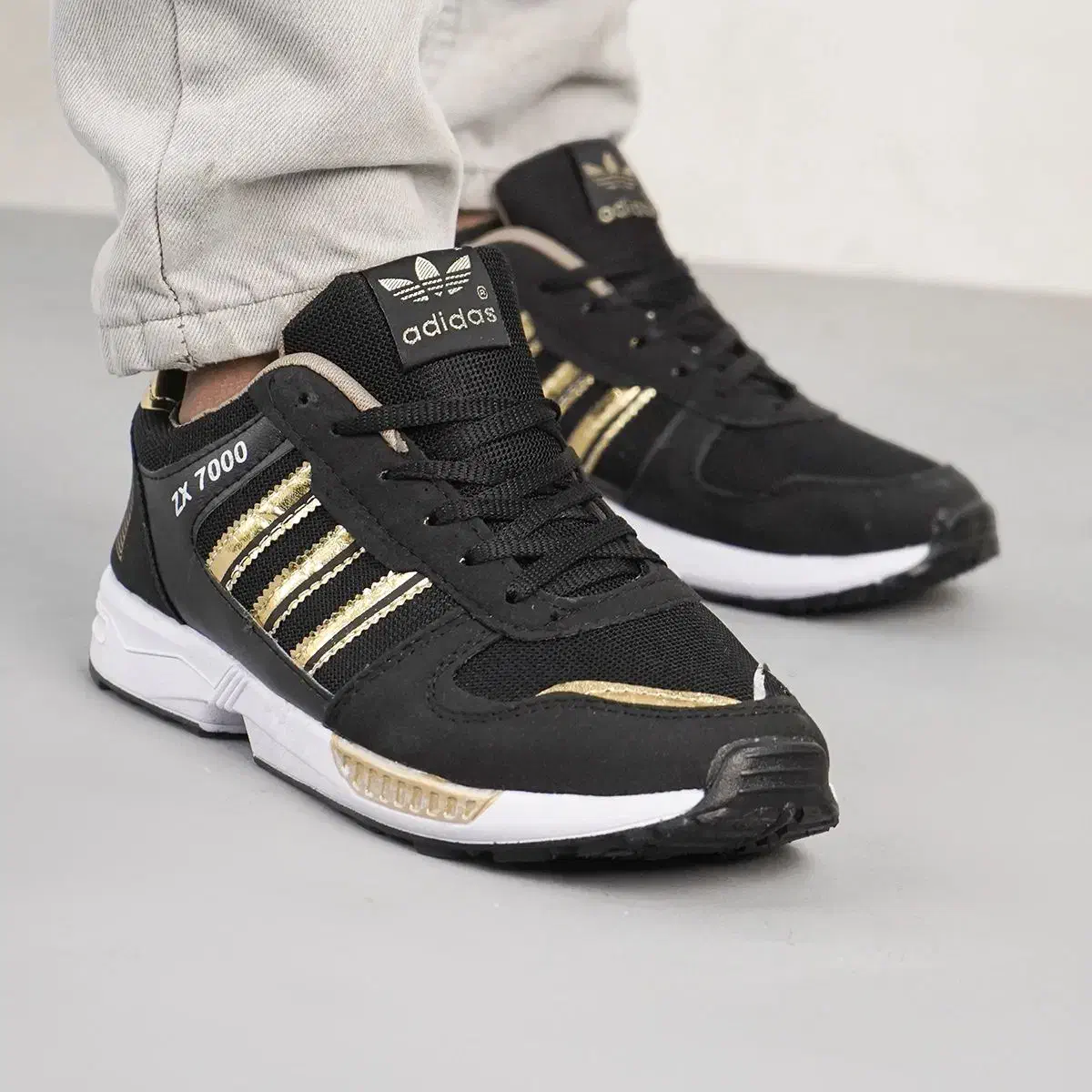 کفش ورزشی مردانه مشکی عسلی مدل ZX7000|کیف، کفش، کمربند|بانه, |دیوار