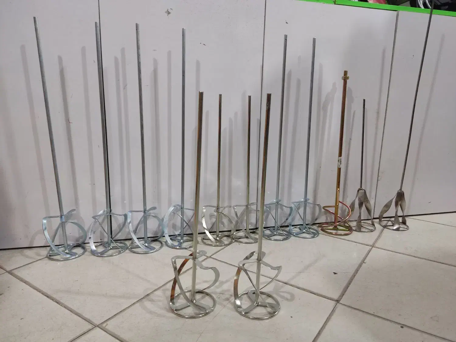 انواع پره همزن کوتاه بلند وچهارشیار ابزار رسولی|عمدهفروشی|بیرجند, |دیوار