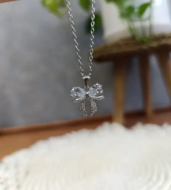 گردنبند پاپیون جواهری|بدلیجات|کرمانشاه, |دیوار