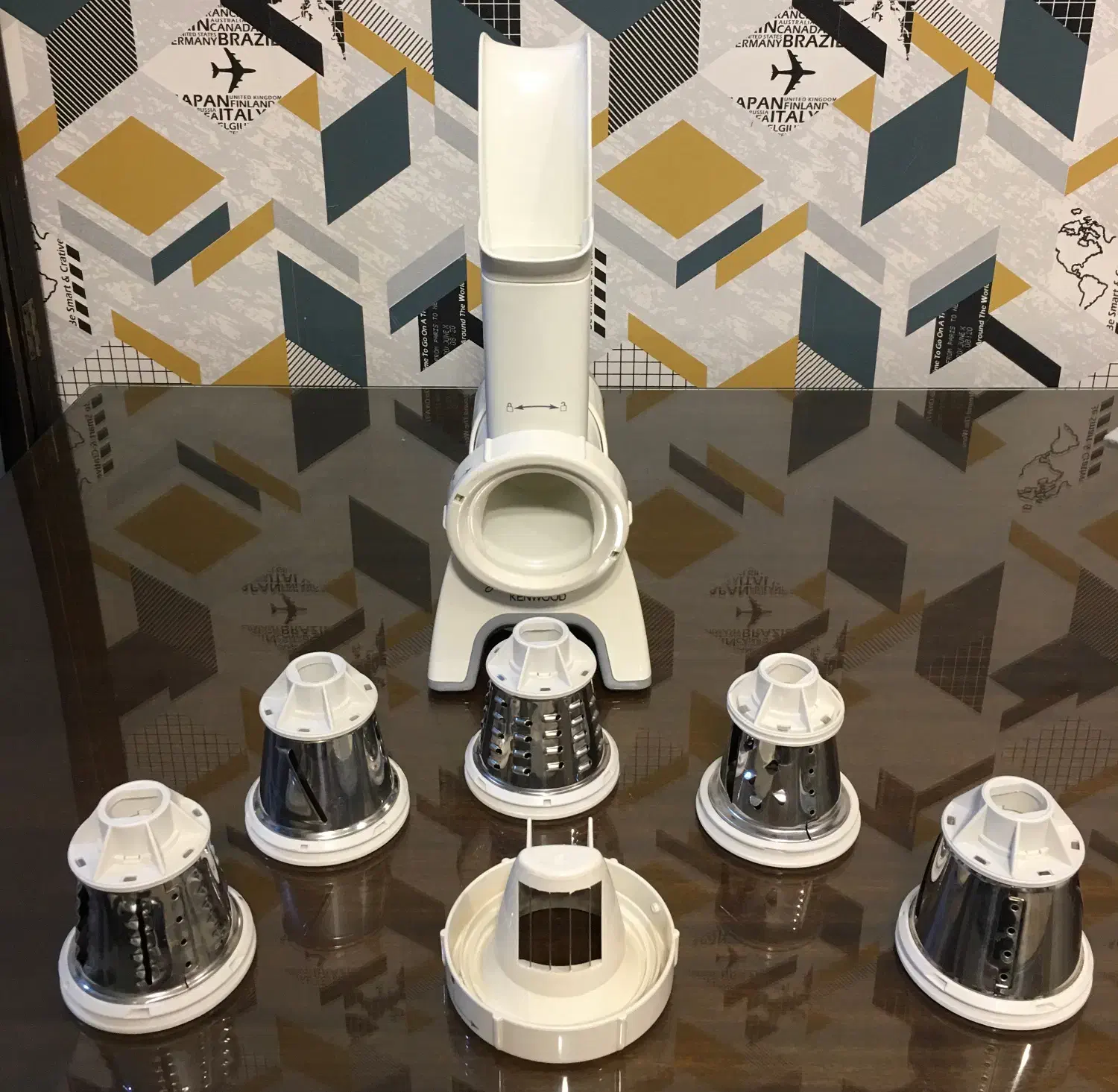 سالادساز و رنده برقی کنوود مدل FC 101 - سالاد ساز|خردکن، آسیاب، غذاساز|کرج, باغستان|دیوار