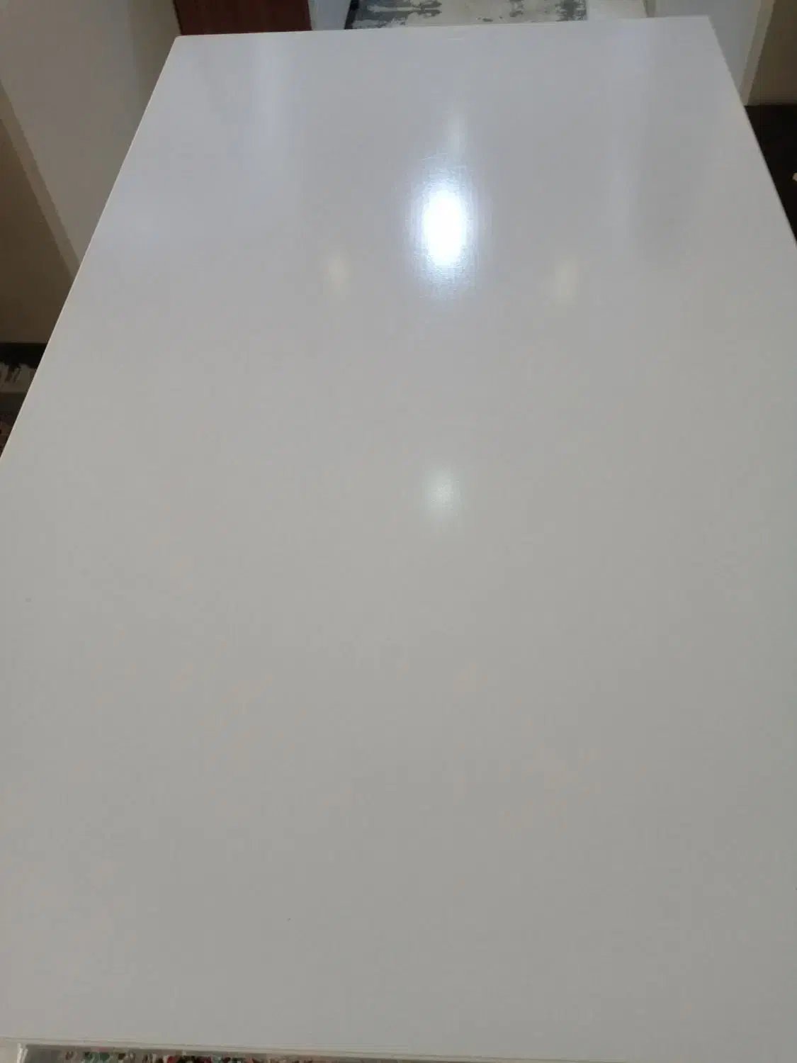 میز صفحه ام دی اف با پایه های چوبی|میز و صندلی غذاخوری|تهران, حکیمیه|دیوار