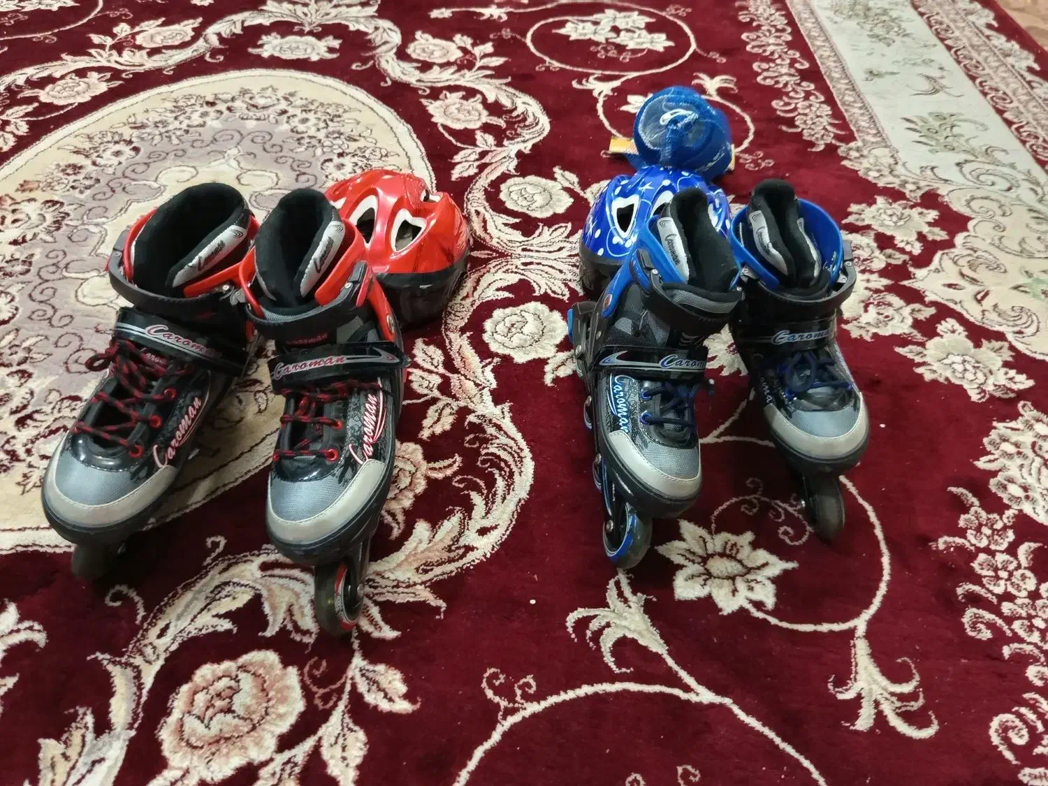 کفش اسکیت + تجهیزات|دوچرخه، اسکیت، اسکوتر|ساوه, |دیوار