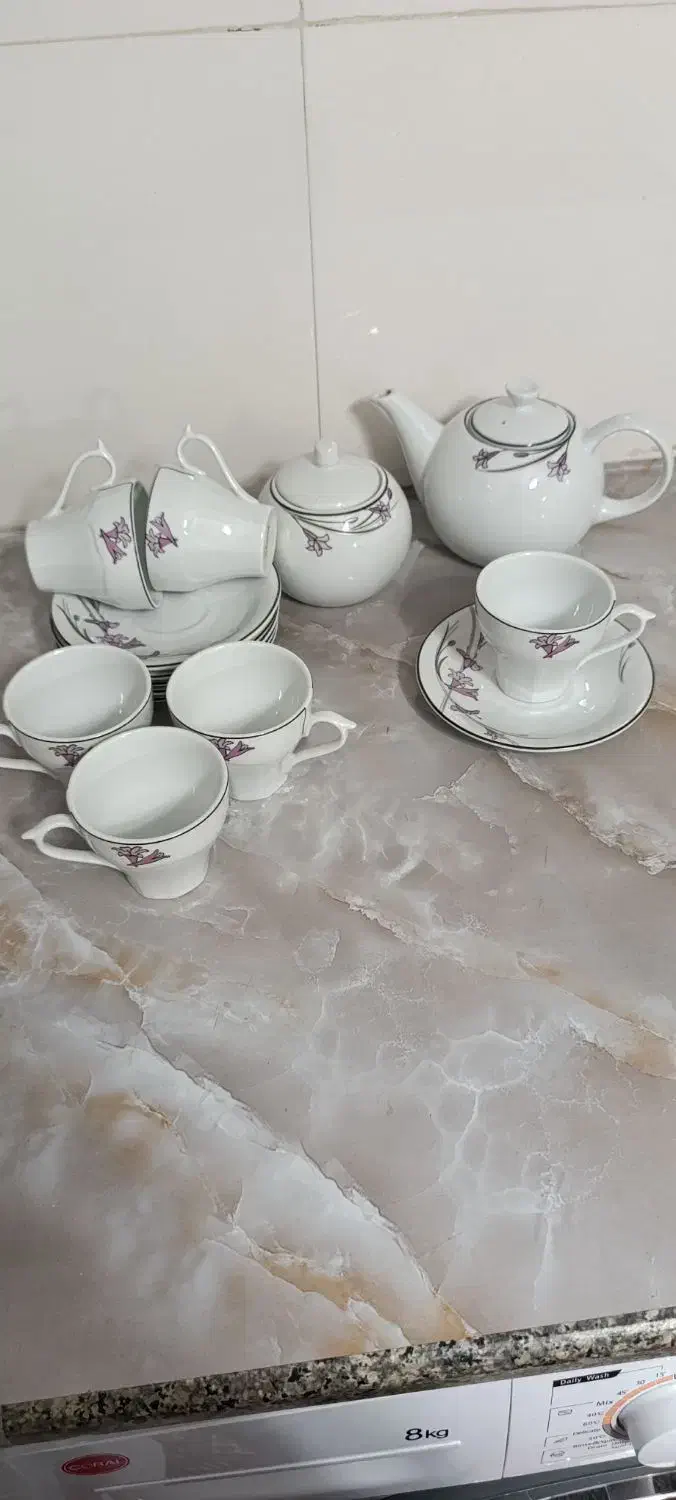 دو سری سرویس چای خوری کامل|ظروف سرو و پذیرایی|نجف‌آباد, یزدانشهر|دیوار