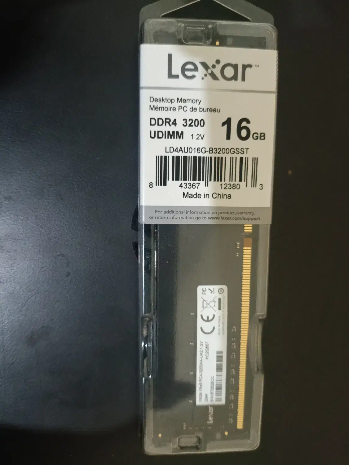 Ssd lexar DDR4 16GB 3200|قطعات و لوازم جانبی رایانه|ری, اقدسیه|دیوار