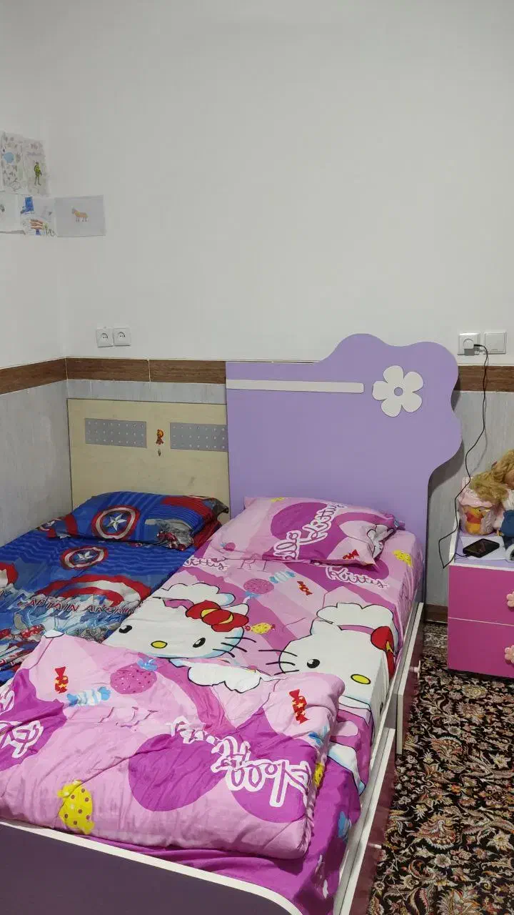 تخت خواب نوجوان|تخت و سرویس خواب|جوانرود, |دیوار