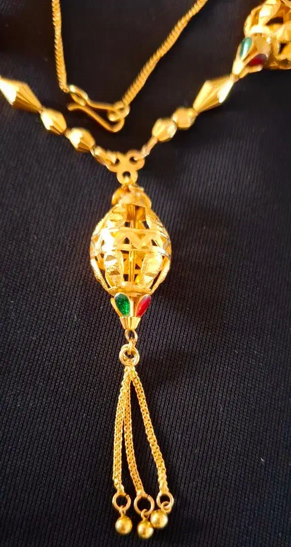 گردنبند ۲۱ عیار طلا|جواهرات|یاسوج, |دیوار