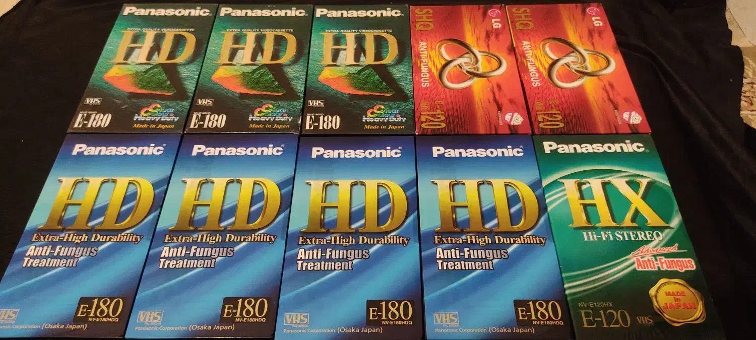 نوار ویدیو خام پلمپ|پخشکننده DVD و ویدیو|مشهد, جاهد شهر|دیوار