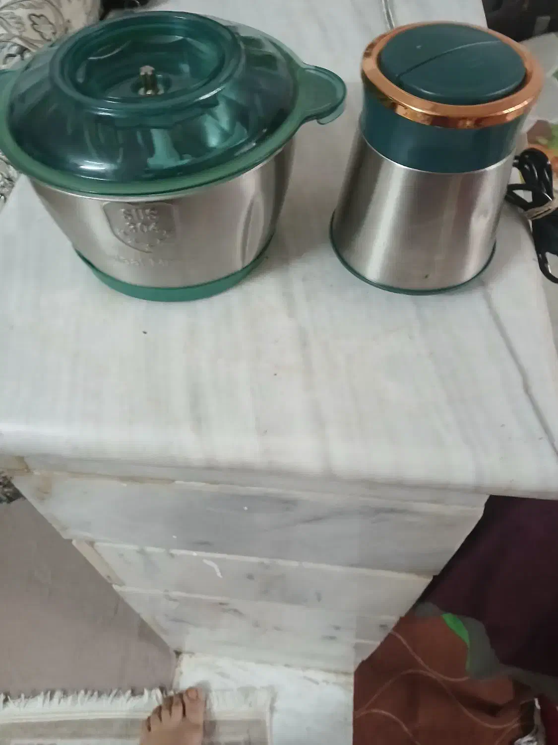 خرد کن سالم ودر حد نو دویا ۳بار استفاده شده|خردکن، آسیاب، غذاساز|قم, زنبیل آباد|دیوار