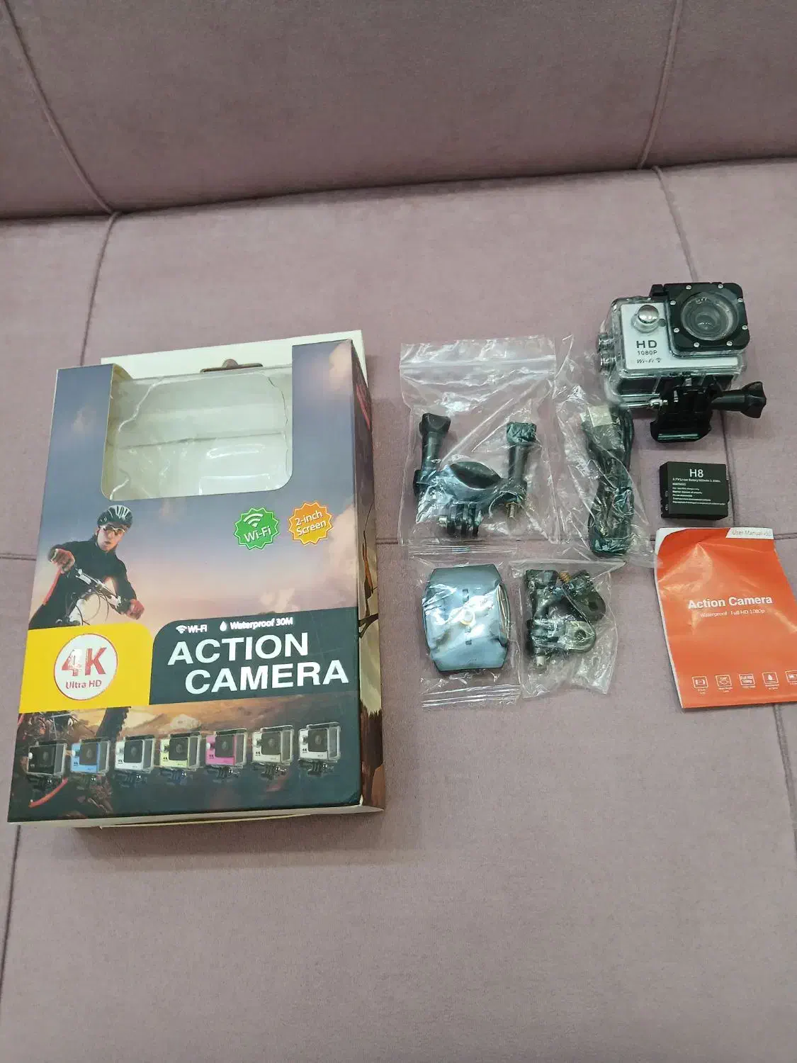 دوربین ورزشی ضدآب HD‌‌ 1080|دوربین عکاسی و فیلم‌برداری|قشم, |دیوار