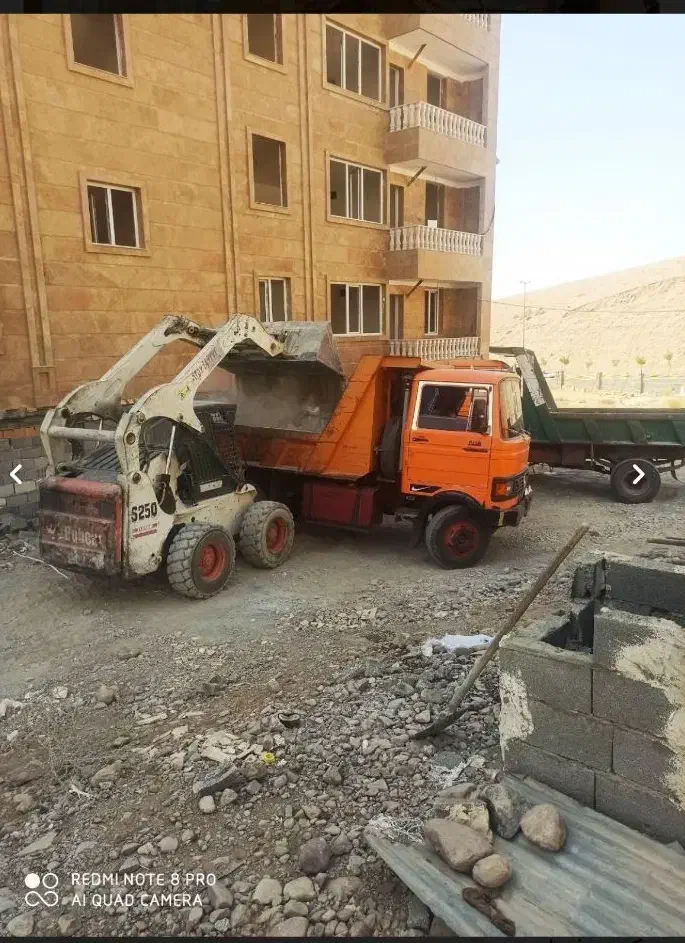بابکت مینی بیل حمل نخاله و...|خدمات حمل و نقل|کرج, کمالشهر|دیوار