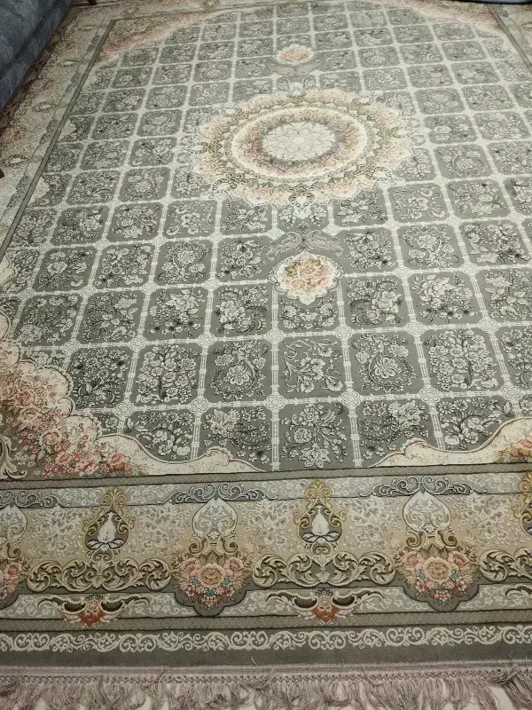 فرش۱۲متری  ۱۲۰۰شانه گل برجسته|فرش|مشهد, توس (بلوار توس)|دیوار