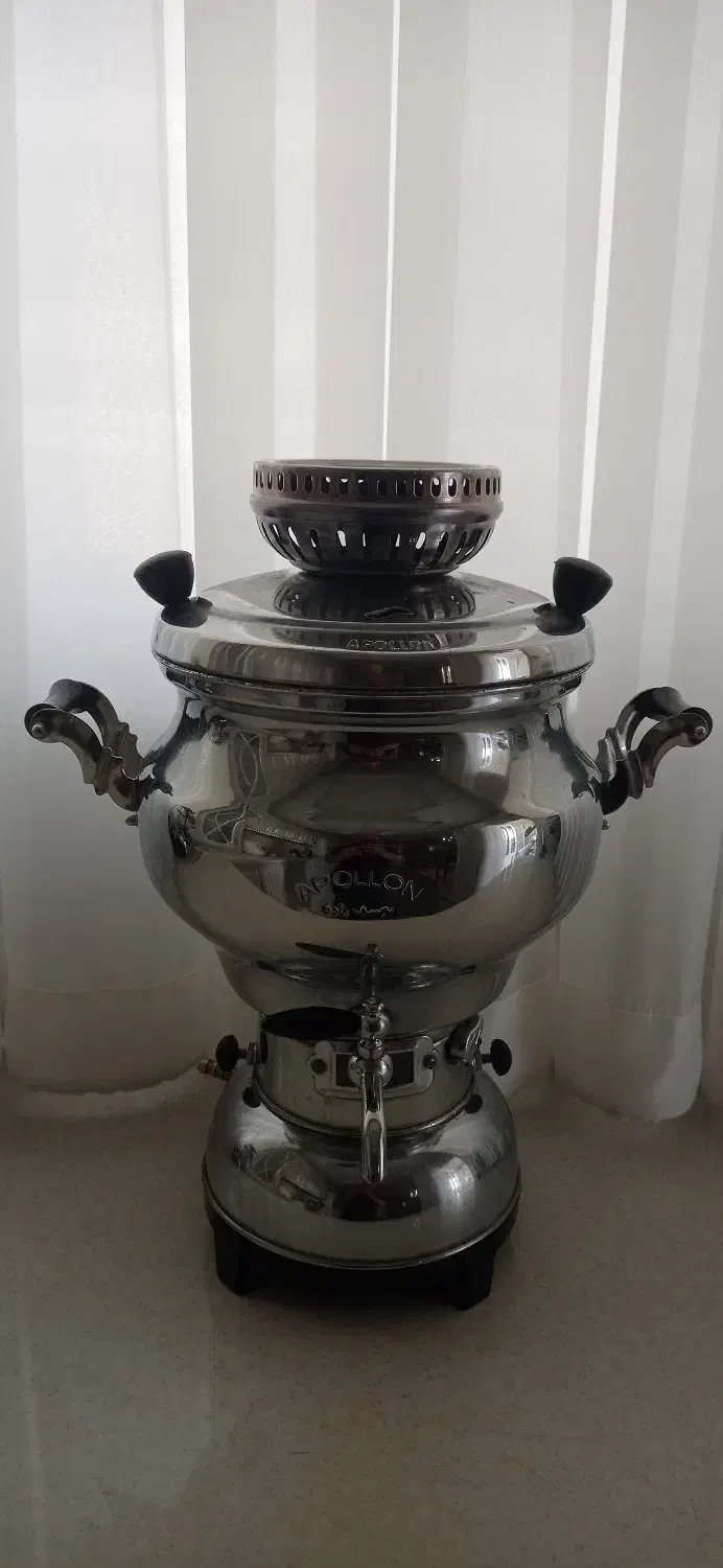 سماور گازی آپولون یوسف زاده|سماور، چای‌ساز، قهوه‌ساز|سمنان, |دیوار